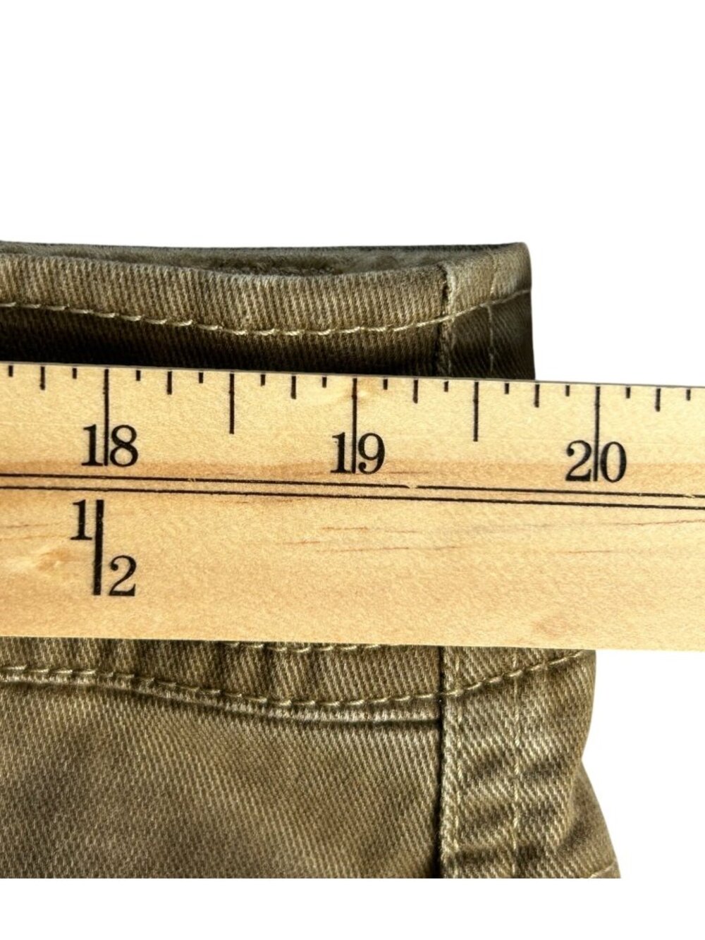 Kuhl Easy Rydr Brown Canvas Denim Pants Men's 40x30 Articulated Knees W/ FLAWS - Picture 7 of 16